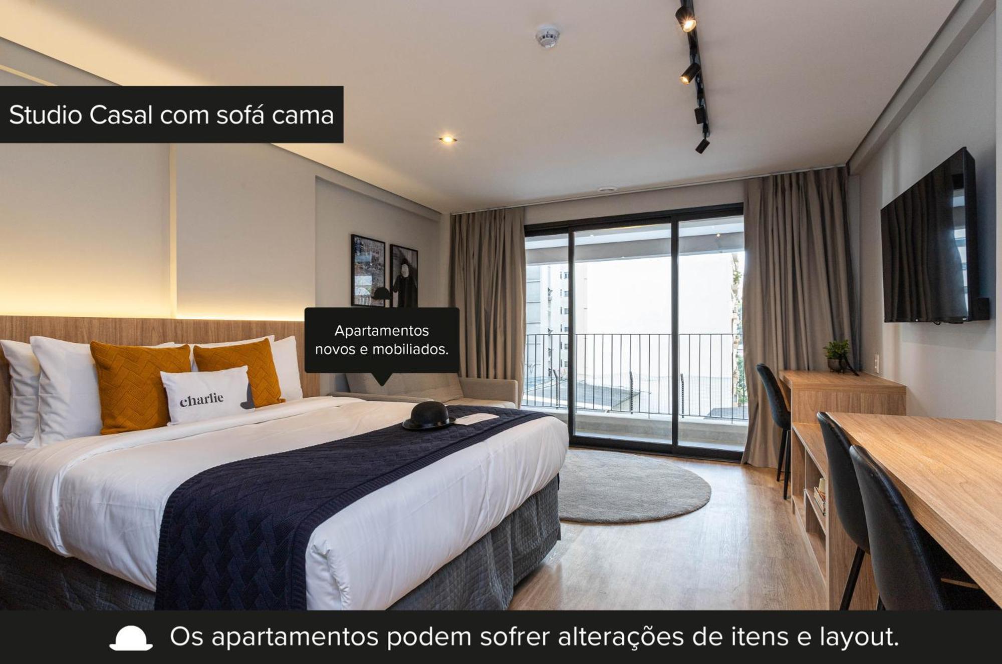 Charlie Pamplona Jardim Paulista Apartment Сао Паоло Екстериор снимка